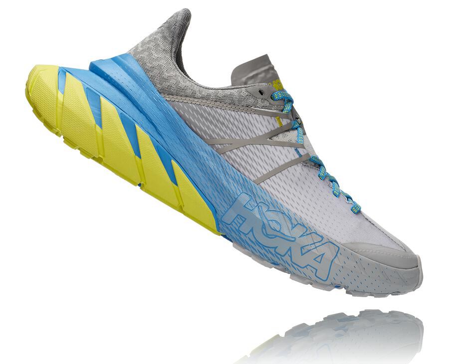 Tenis Trail Hoka One One Feminino Cinzentas - Tennine - 809-JXQRBY